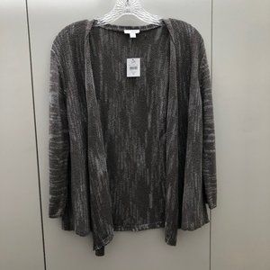 J Jill medium weight loose-knit cardigan never worn